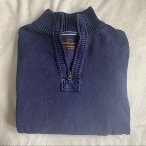 Men’s Weatherproof Vintage quarter zip large